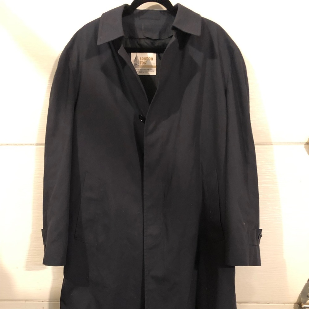 London Fog Lined Trench Coat